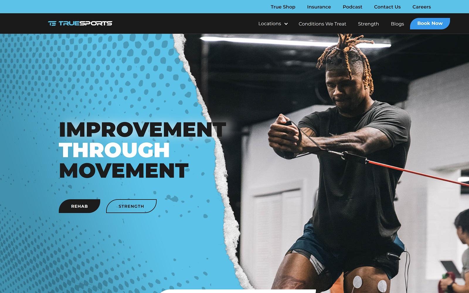 Practice website screenshot